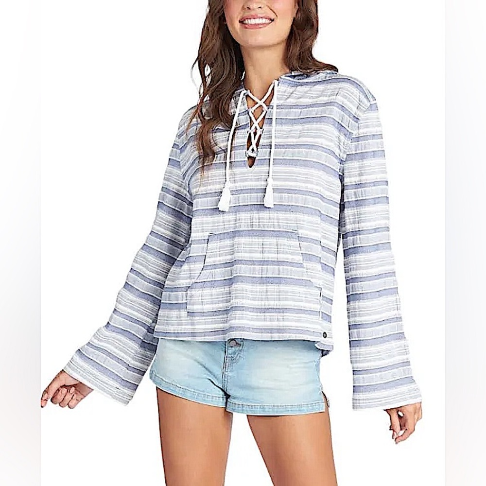 Roxy Paradise Calling hoodie poncho